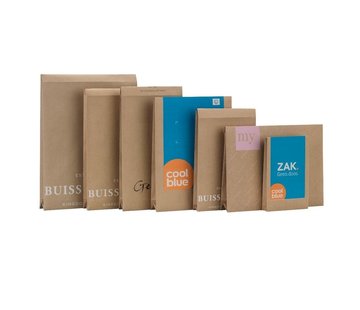 Specipack Bedrukte papieren verzendzakken - do good bag - 380 x 480 x 80 mm - 135g - met retourstrip - 100 stuks