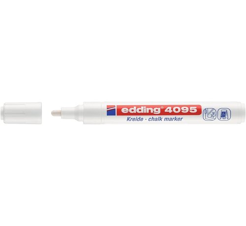 Edding Edding - krijtmarker - e-4095 - wit