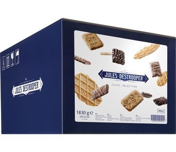 Jules De Strooper Jules De Strooper koekjes, - Jules' Selection - 300 stuks - individueel verpakt