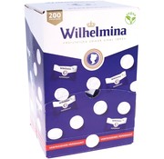 Fortuin Wilhelmina pepermunt - dispenser met  200 stuks - per stuk verpakt