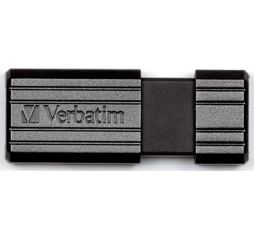 Verbatim Verbatim - PinStripe - USB 2.0 stick -  8 GB - zwart