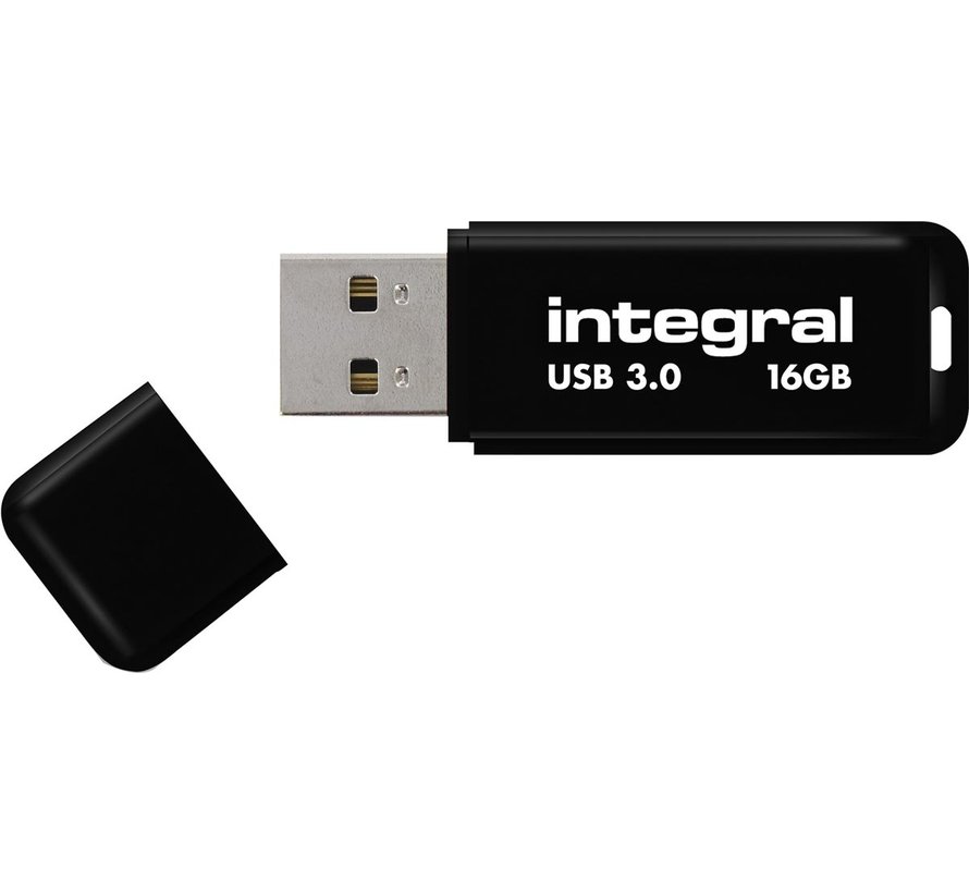 Integral - USB stick 3.0 - 16 GB - zwart