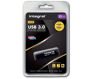 Integral Integral - USB stick 3.0 - 32 GB - zwart