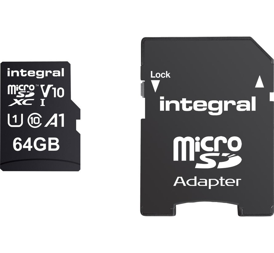 Integral - microSDHC geheugenkaart - 64 GB