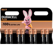 Duracell Duracell - batterij Plus 100% - AA - 8 stuks