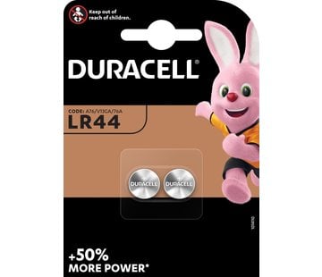 Duracell Duracell - knoopcel Electronics LR44 - 2 stuks