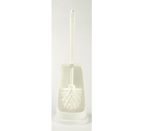 Merkloos Toiletborstel Laag Model - Wit