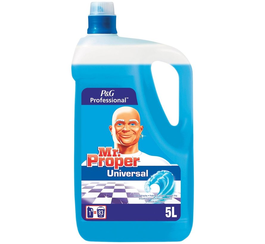 Mr. Proper - allesreiniger -  oceaan - fles van 5 liter
