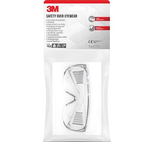 3M 3M - overzet veiligheidsbril - anti-impact