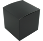 Zwarte geschenkdoos - kubus - 10x10x10cm - 25 stuks