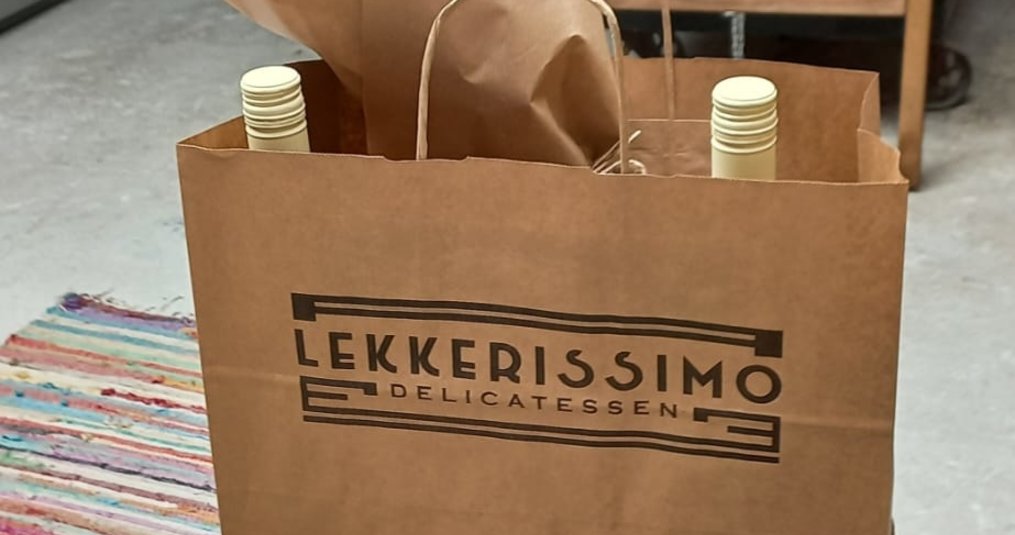 Bedrukte tasjes voor Lekkerissimo