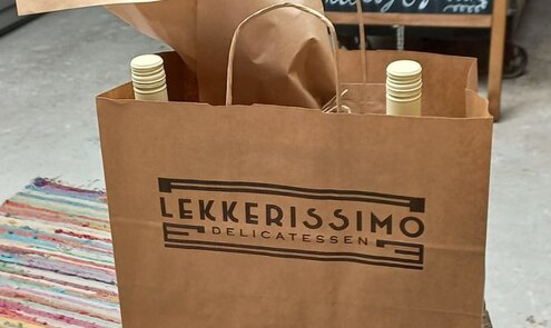 Bedrukte tasjes voor Lekkerissimo