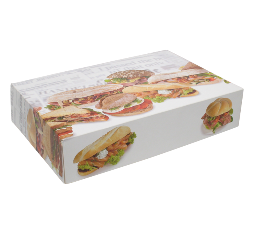 Cateringdoos - Broodjes - 310x460x80mm - 80 stuks