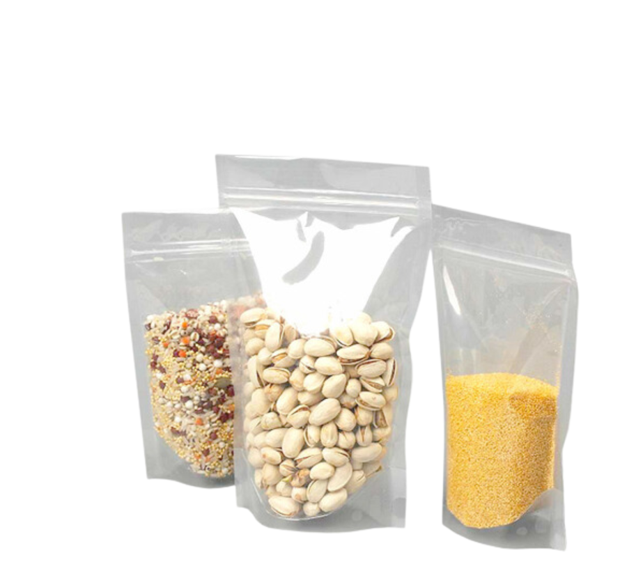 Transparante stazakken - 1.000 ml - PET - Doos 250 stuks