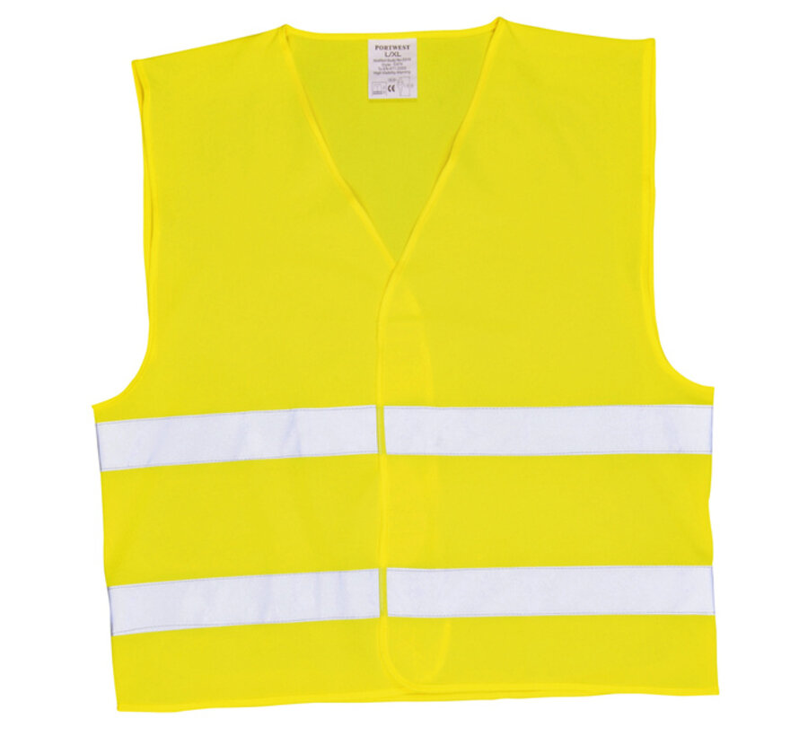 BHV Vest - Veiligheidsvest met gele kleur