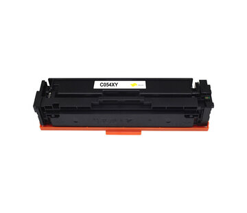 Canon Huismerk Canon Toner 054 Yellow H - Capaciteit: 2.300 pagina's