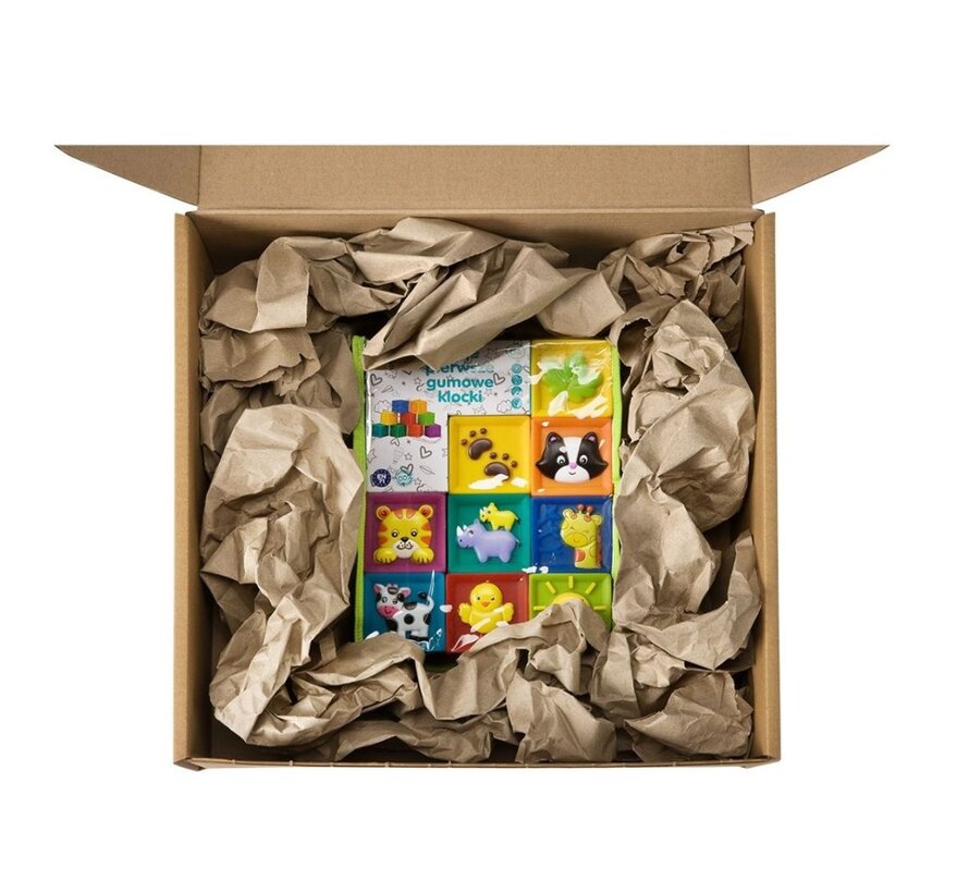Bruin Opvulpapier voor Machines en Dispensers - 380 mm x 360 m - 70 g/m²