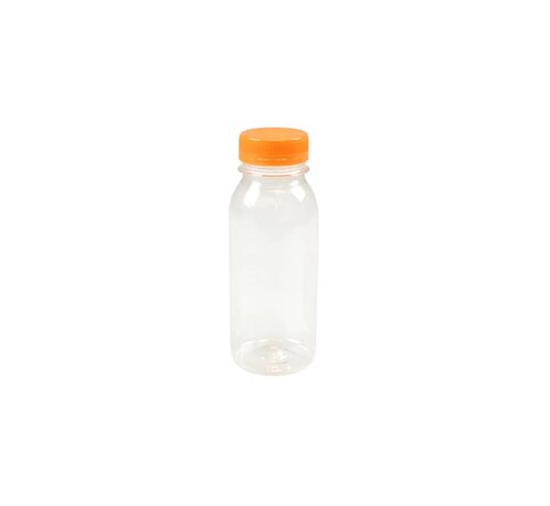 PET fles 250ml - Inclusief dop - Doos met 210 stuks