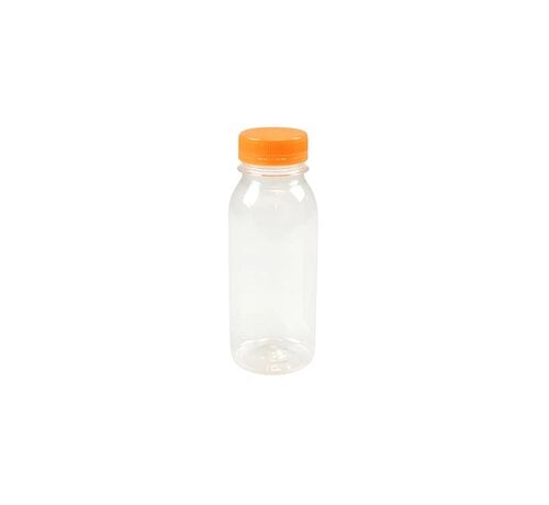 PET fles 250ml - Inclusief dop - Doos met 240 stuks