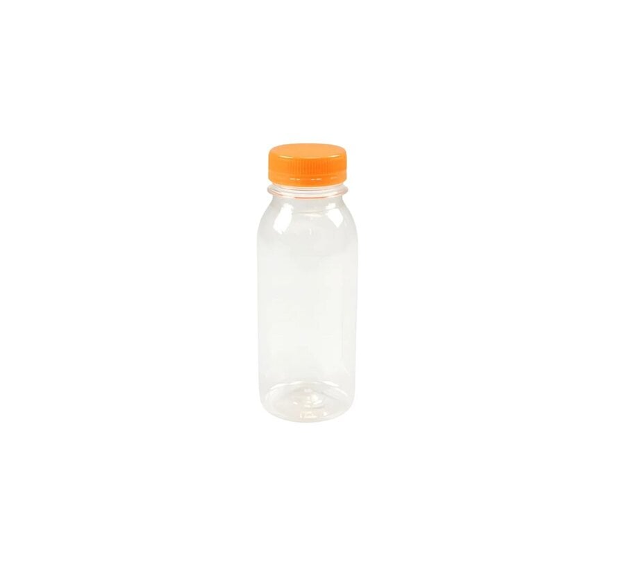 PET fles 250ml - Inclusief dop - Doos met 240 stuks