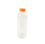 PET fles 500ml - Inclusief dop - Doos met 108 stuks
