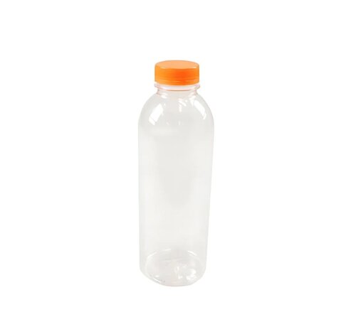 PET fles 750ml - Inclusief dop - Doos met 80 stuks