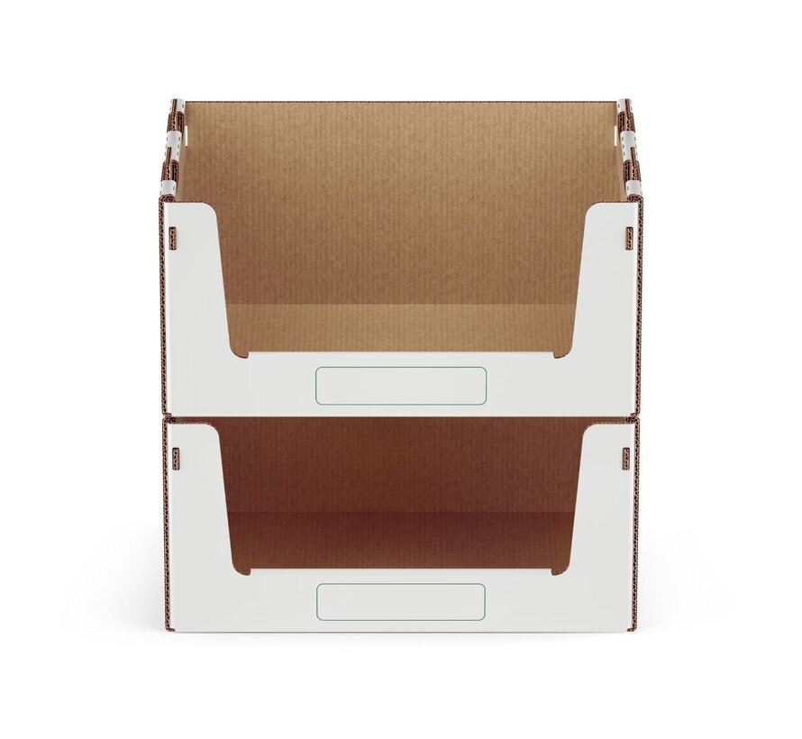 Pickbox® Wide - Kartonnen Stapelbak 600 x 400 x 300 mm - Draagkracht 25 KG