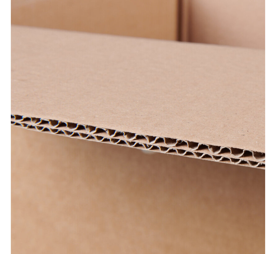 Amerikaanse vouwdoos dubbele golf 500 x 300 x 300 mm