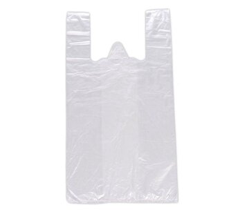 Hemddraagtas 25 x 6 x 50 cm LDPE - Transparant 24 mu - Doos met 1.000 stuks