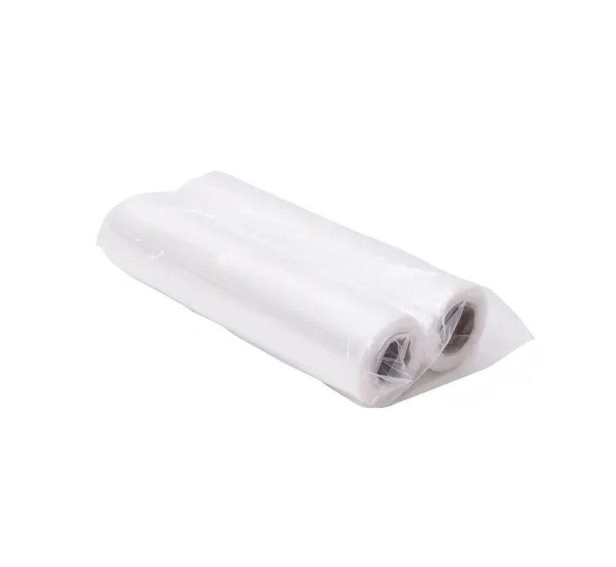 Polyrol LDPE - 30 x 24 cm - 20 my - 800 gram geperforeerd - Doos met 10 rollen
