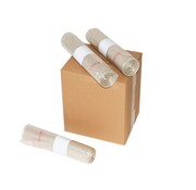 Knapzak LDPE Recyclaat 300 liter - 23 my - met sluitlint - geperforeerd - 108 zakken