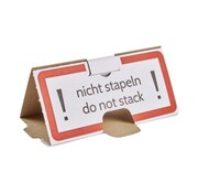 Specipack Pallethoedje - nicht stapeln - do not stack - Anti-stapelhoedje voorkomt beschadigingen