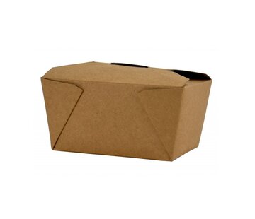Specipack Oosterse maaltijdbox 750 ml - take away box kraft - klein - 450 stuks