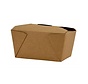 Oosterse maaltijdbox 750 ml - take away box kraft - klein - 450 stuks