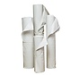 Krimpfolie voor boten wit UV - 400 cm x 25 m x 300 my - Steigerfolie