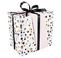 Cadeaupapier 200 meter lang - 50 cm breed - 80gr/m² - toonbankrol - confetti - 1 rol