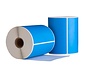Verzendetiketten blauw - 102 x 150 mm - Doos met 10 rollen - 3.000 labels totaal