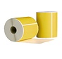 Verzendetiketten geel - 102 x 150 mm - Doos met 10 rollen - 3.000 labels totaal
