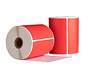Verzendetiketten rood - 102 x 150 mm - Doos met 10 rollen - 3.000 labels totaal