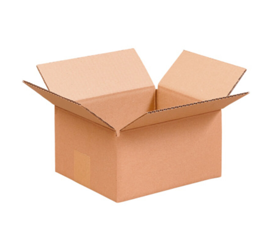 Amerikaanse vouwdoos enkele golf 140 x 100 x 90 mm