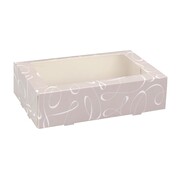 Specipack Taartdoos met venster - karton - 190 x 125 x 50 mm - 200 stuks