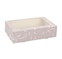Taartdoos met venster - karton - 190 x 125 x 50 mm - 200 stuks