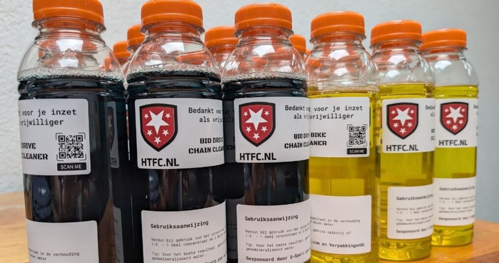 Vrijwilligers in het zonnetje bij HTFC - met hulp van VerpakkingenXL