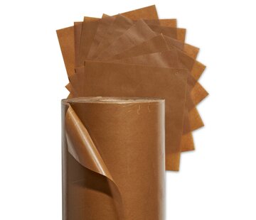 Geparaffineerd kraftpapier op rol - 100 cm x 632 m - 95 gr/m²