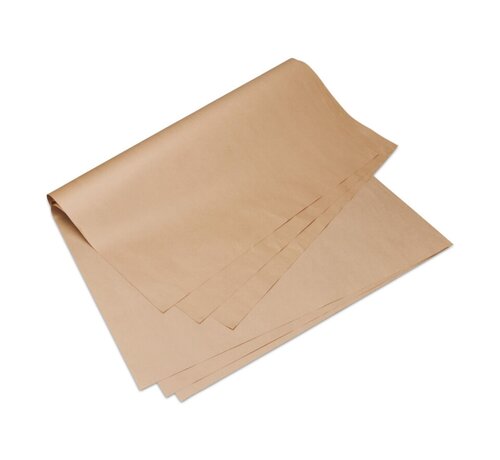 Geparaffineerd kraftpapier vellen - 30 x 30 cm - 95 gr/m² - Pak 500 stuks