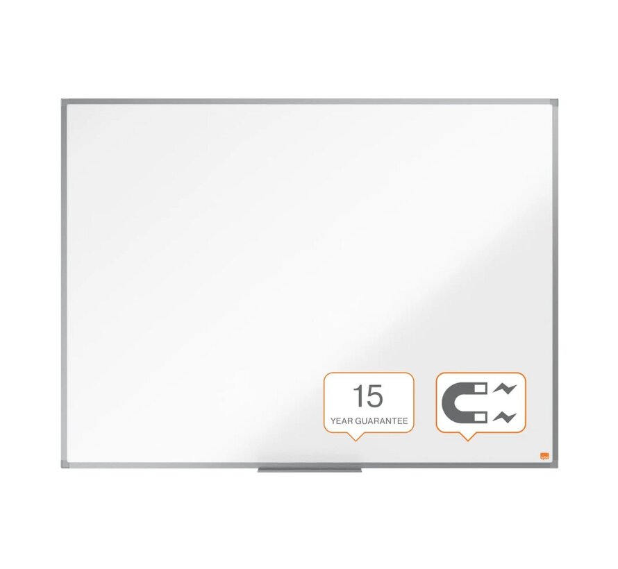 Whiteboard Nobo Essence magnetisch 90x120 cm staal