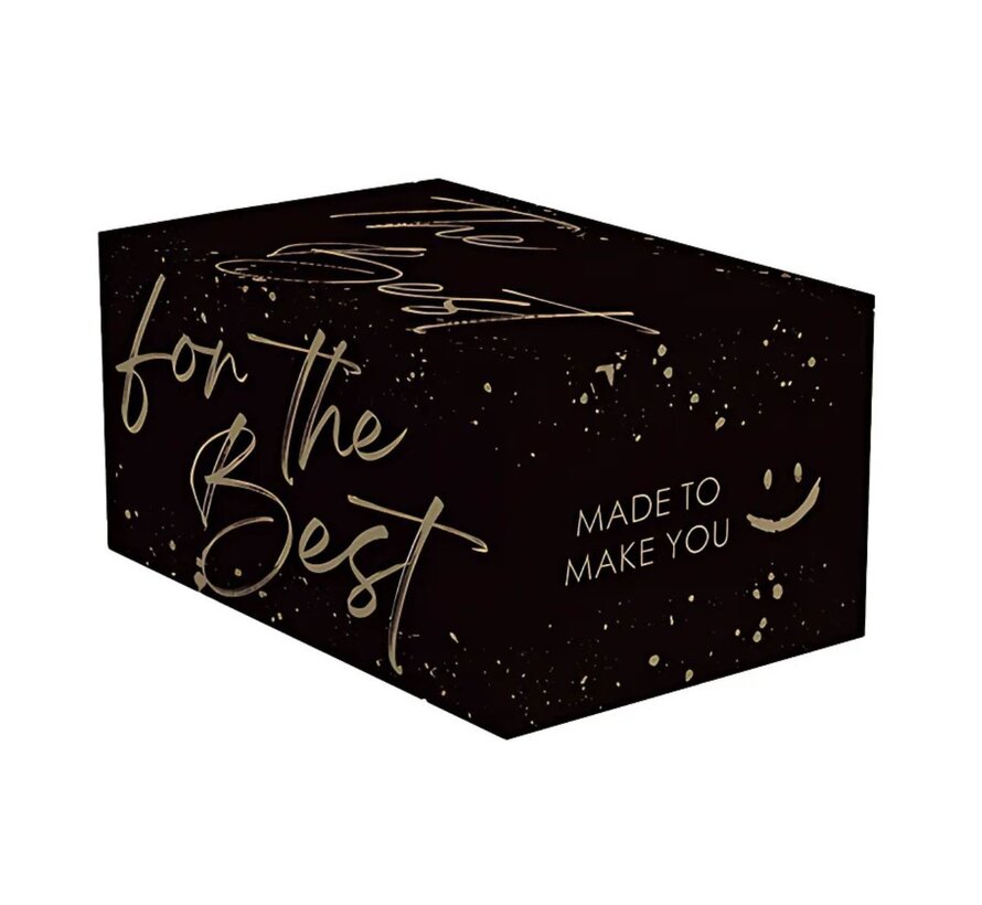 Geschenkdozen kerst - zwart - 390 x 290 x 126 mm - bundel met 15 dozen
