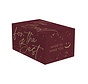 Geschenkdozen kerst - rood - 390 x 290 x 177 mm - bundel met 15 dozen