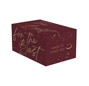 Specipack Geschenkdozen kerst - rood - 490 x 390 x 270 mm - bundel met 15 dozen