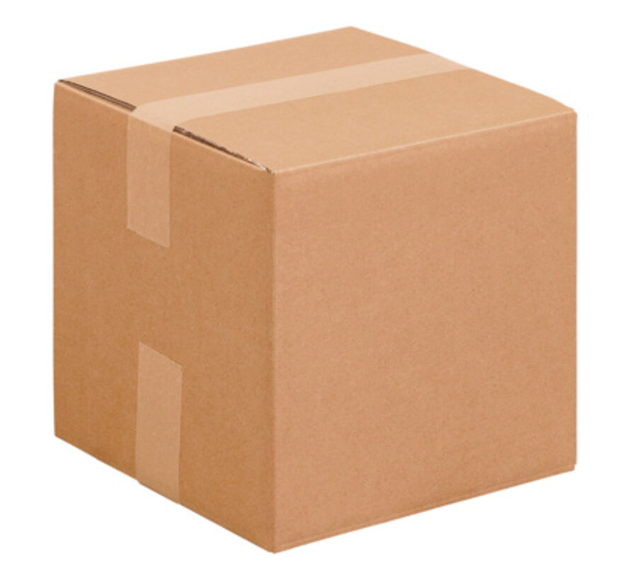 Amerikaanse vouwdoos dubbele golf 250x250x250mm